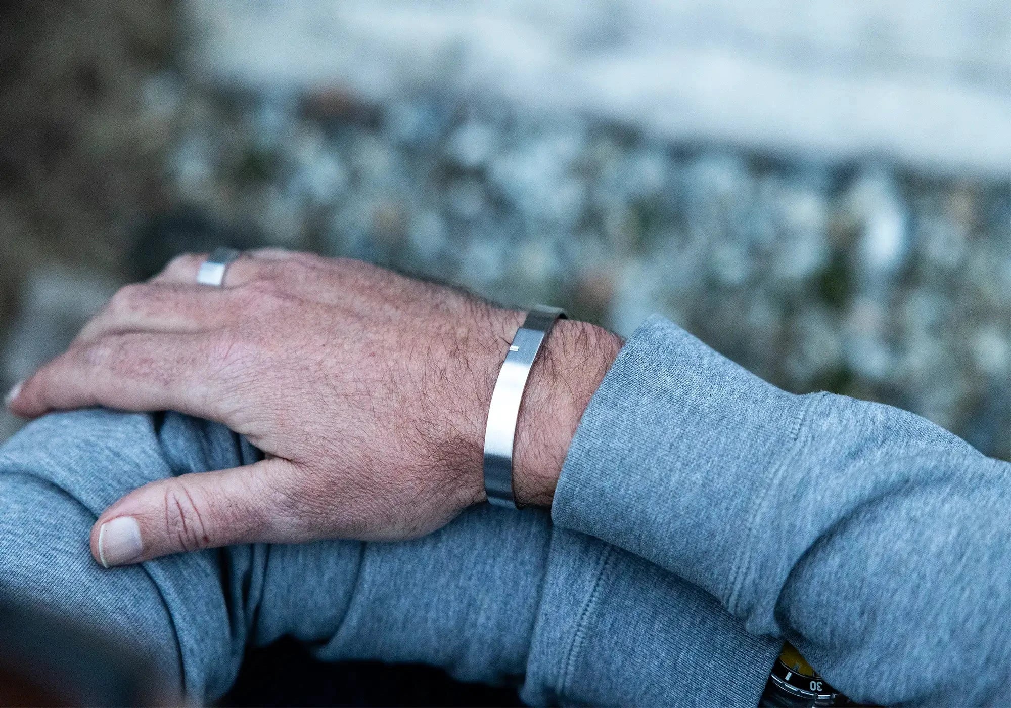 Bracelet argent homme Ursul Paris