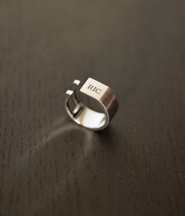 Silver men's ring | U-MUST