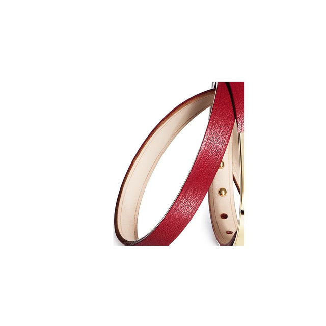 lanière cuir interchangeable rouge