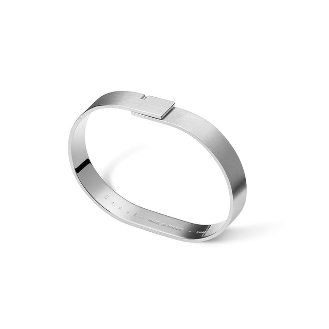 Sterling silver bangle | SATURNE 9