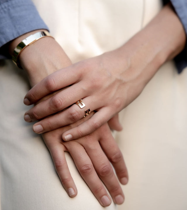 bague femme or ursul