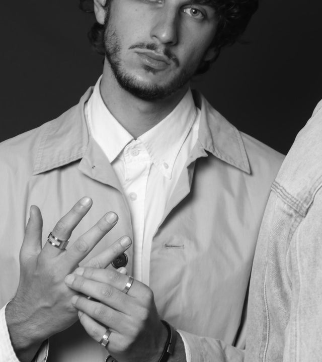 bagues homme argent
