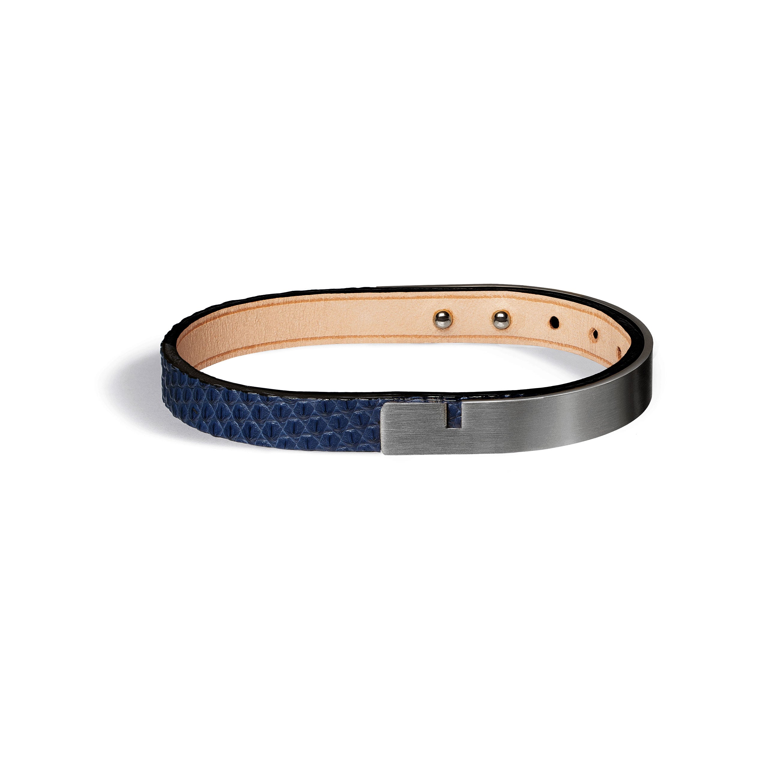 Men's lizard leather bracelet | U-TURN