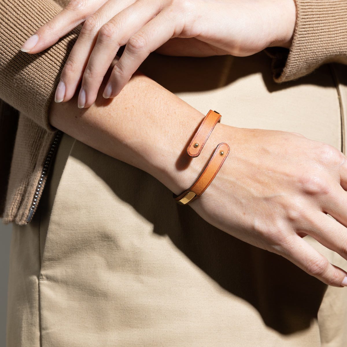 Bracelet femme serpent or | URAEUS N°6