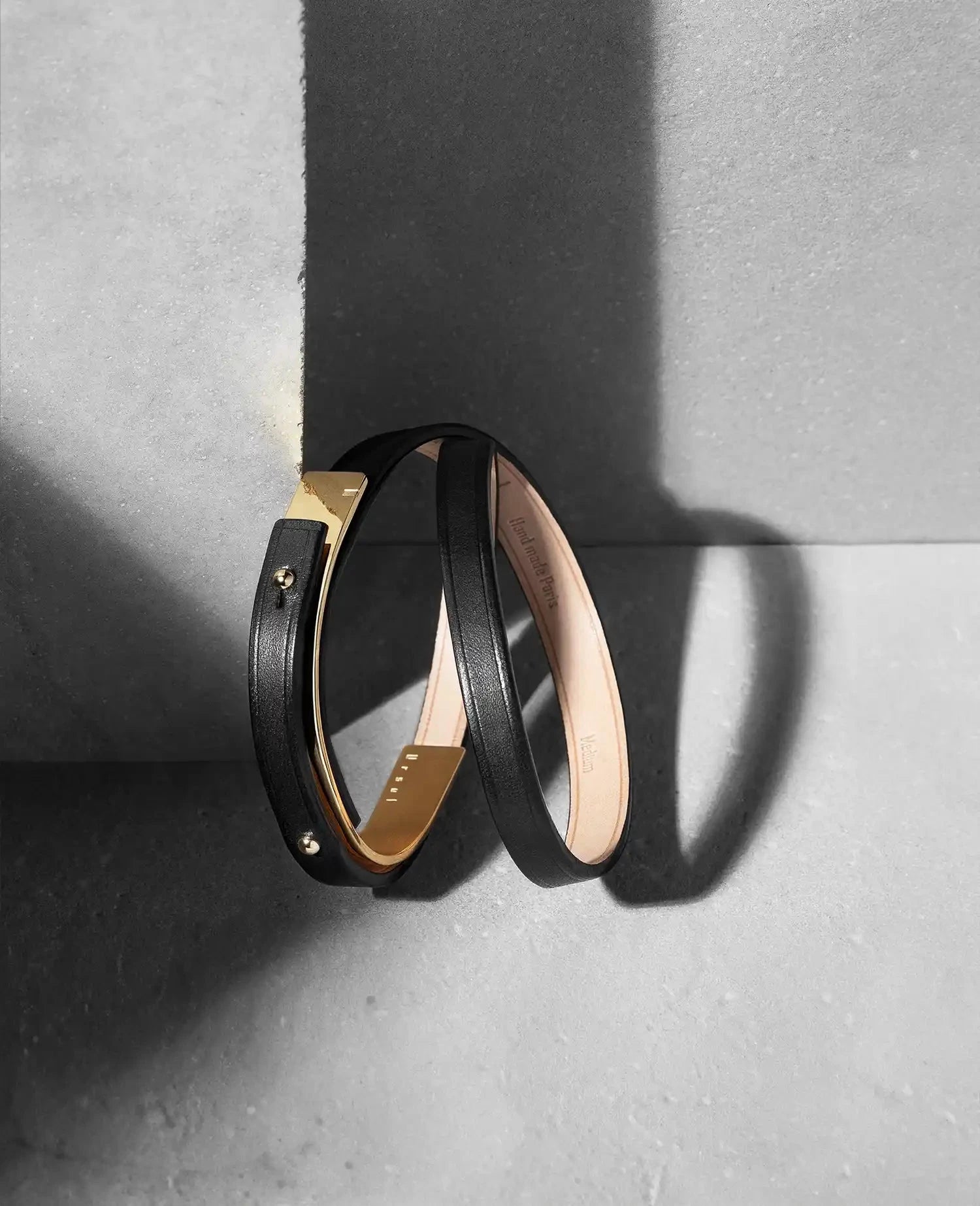 bracelet noir et or pour homme