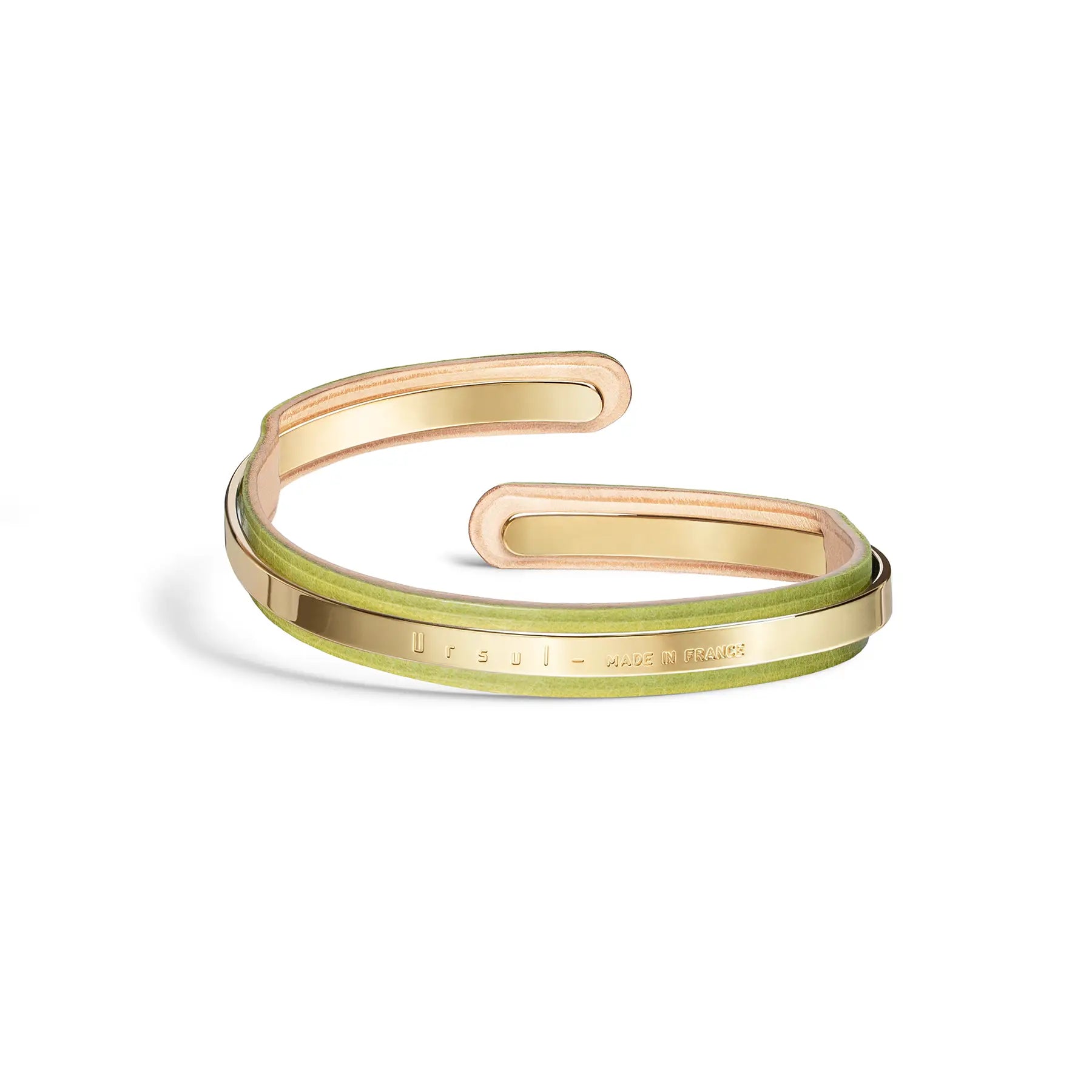 Turquoise leather bracelet URAEUS 6