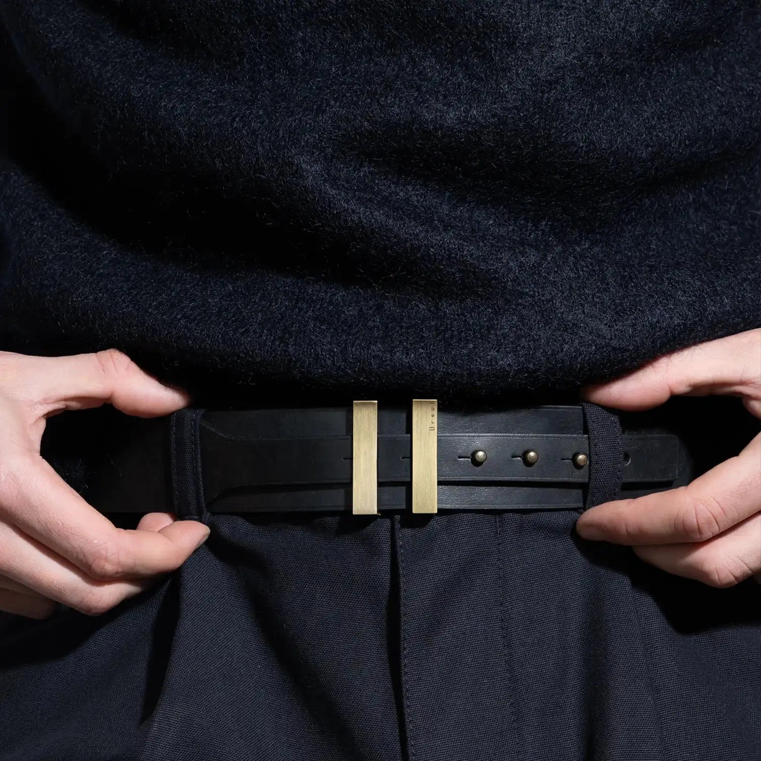 ceinture cuir homme luxe ursul