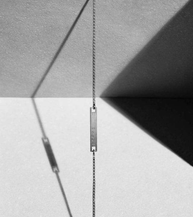 collier chaine argent