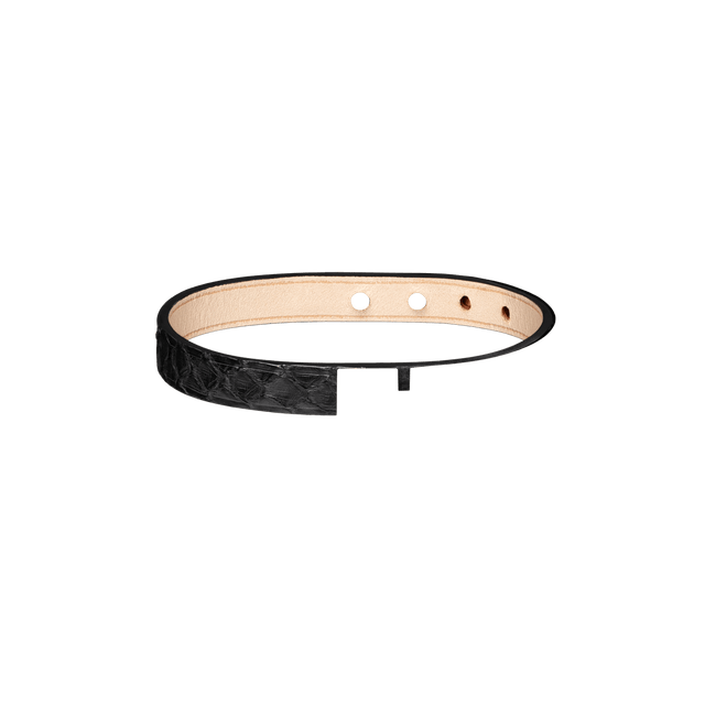 Interchangeable single turn leather strap, U'TURN bracelets