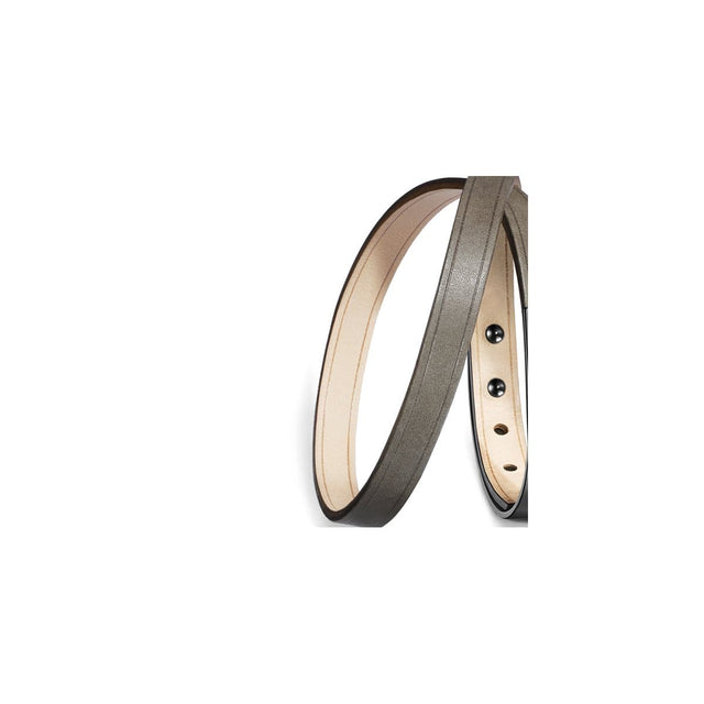 Interchangeable double wrap leather strap, U-TURN bracelet