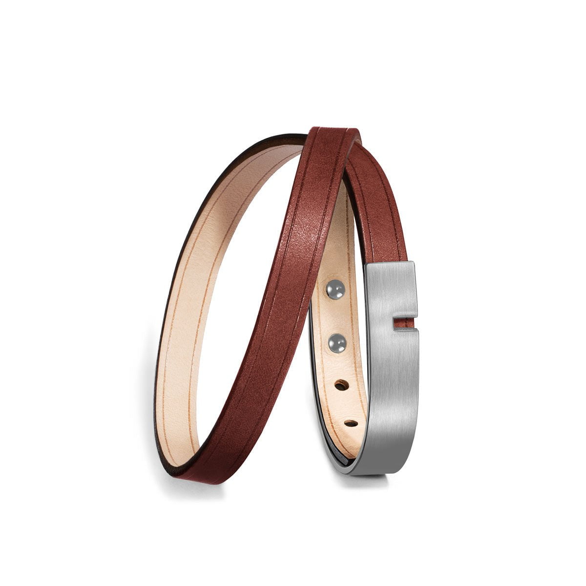 Double leather bracelet | U-TURN