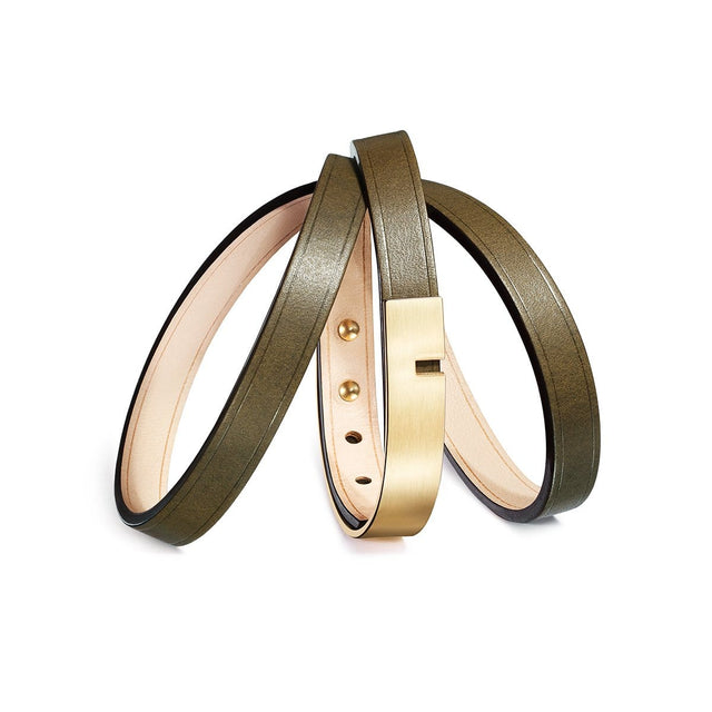 Khaki green bracelet | U’TURN TRIPLE