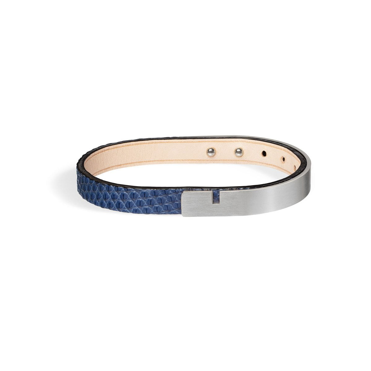 Blue men's iguana bracelet | U-TURN
