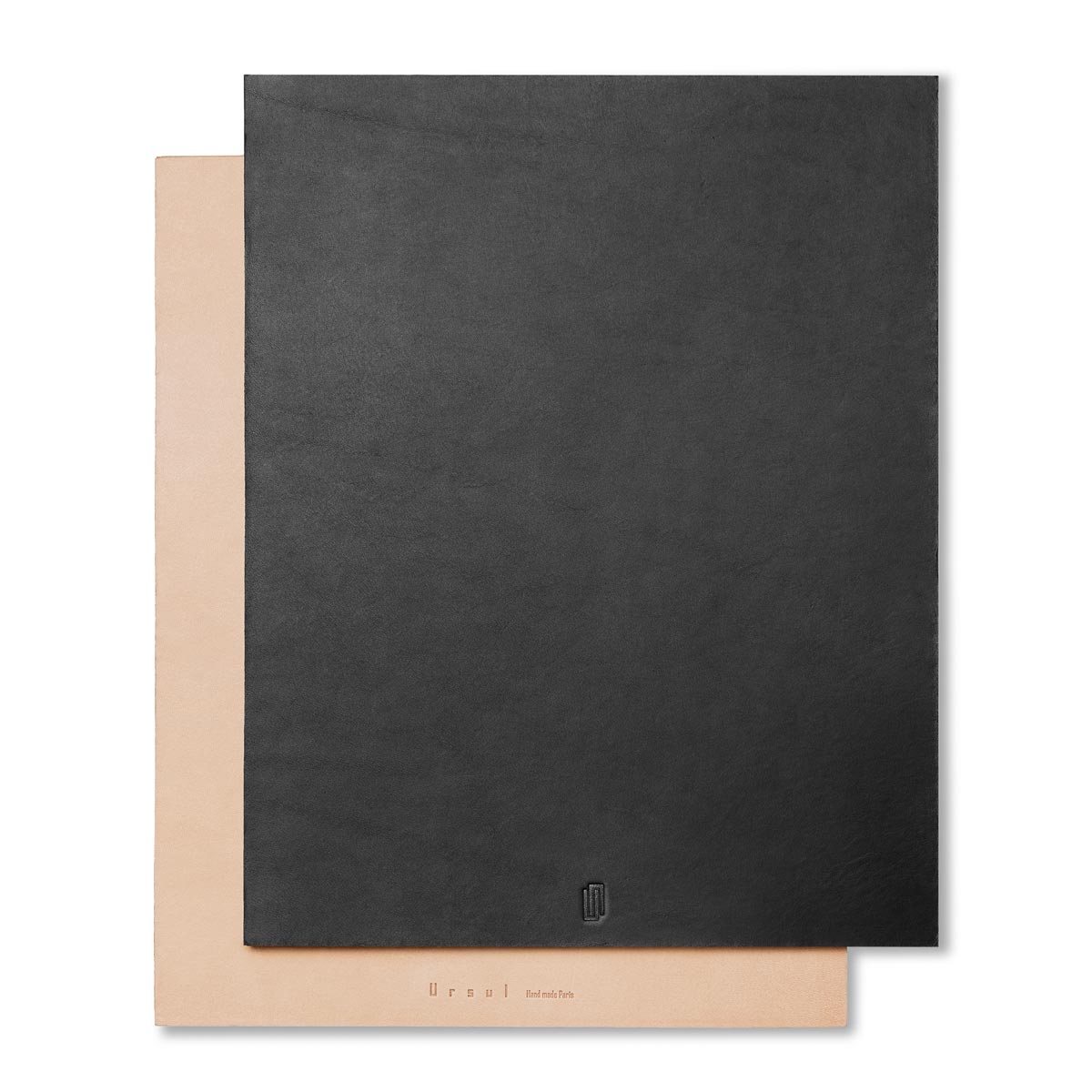 Personalized leather mouse pad