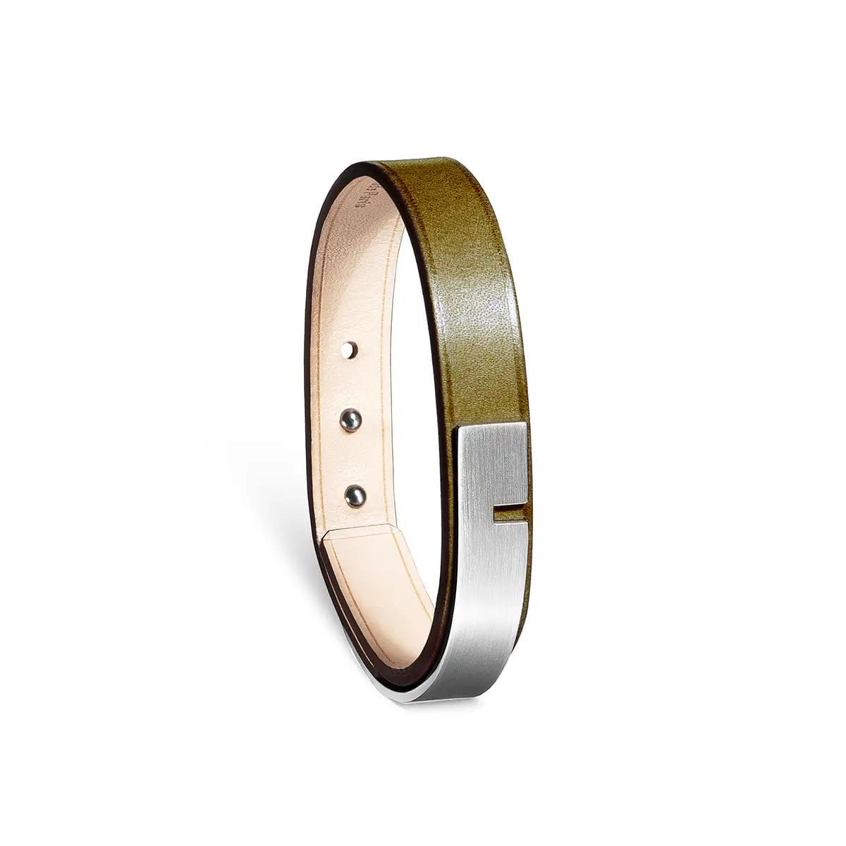 Grey leather bracelet | U-TURN.11