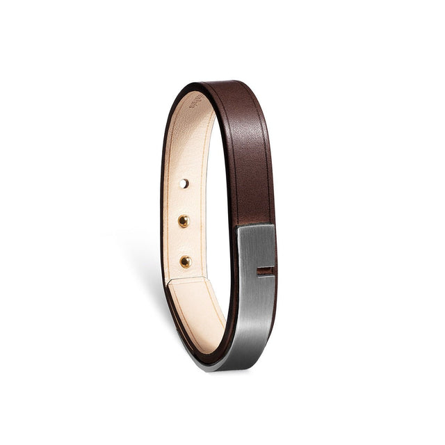 Brown men's leather bracelet | U-TURN.11