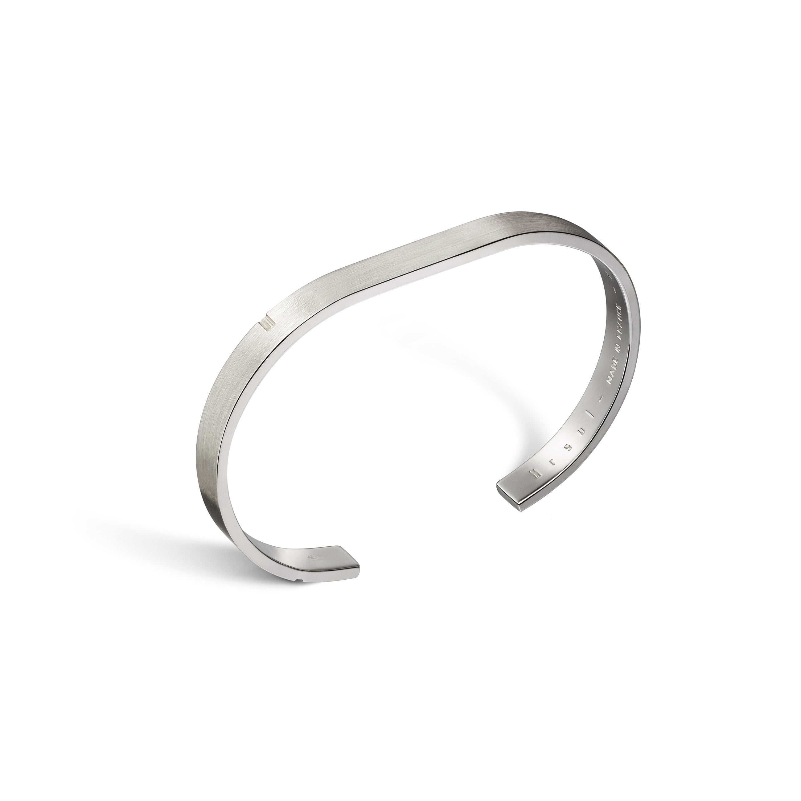 SOVEZIR Hoian - Silver bangle bracelet for men - SOVEZIR