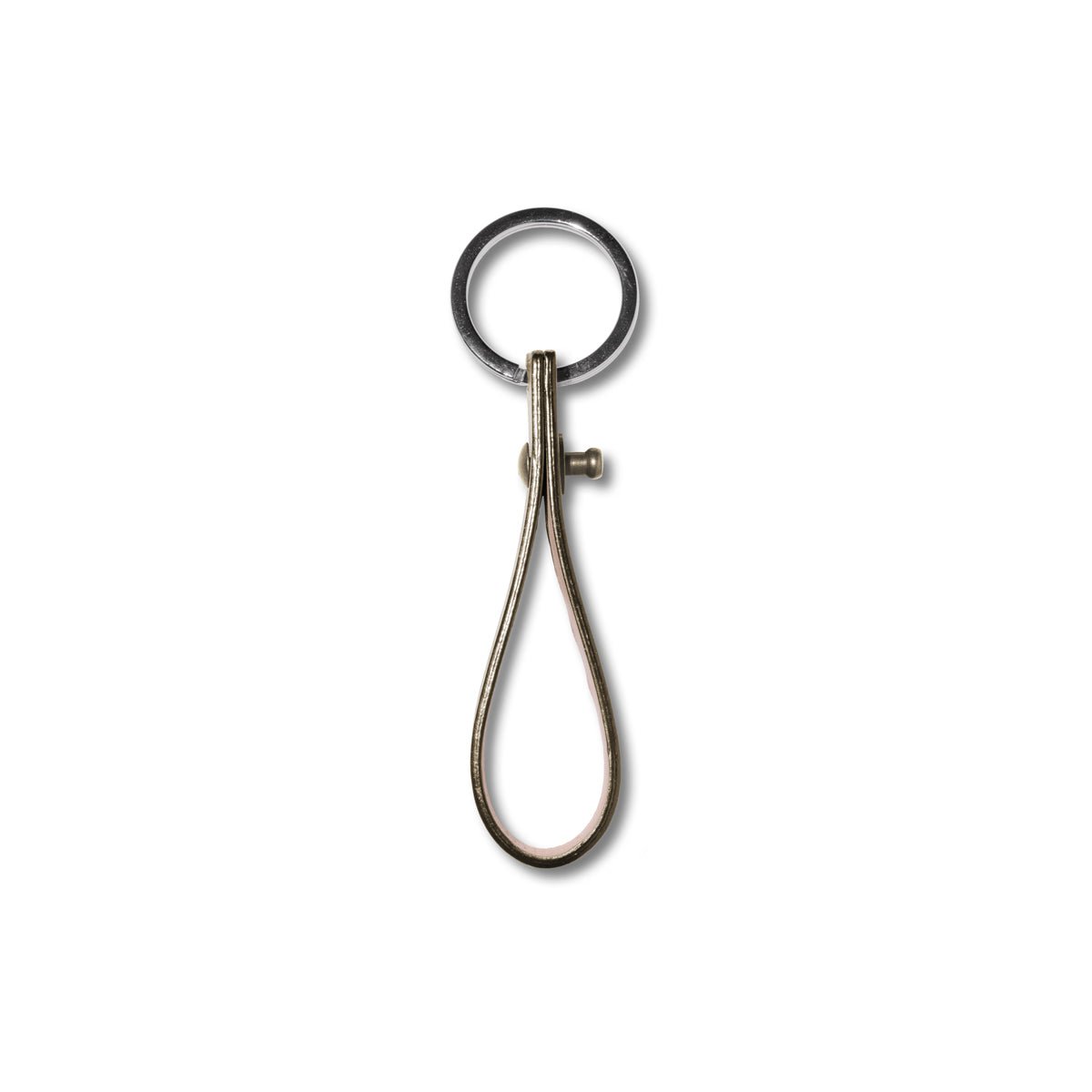Personalized khaki keyring | U'KEEP