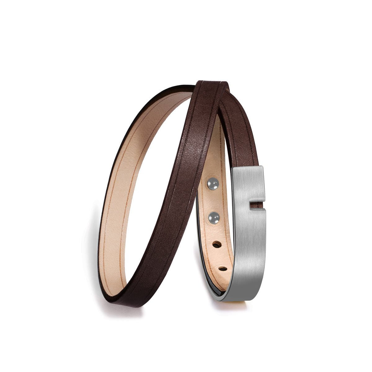 Double leather bracelet | U-TURN