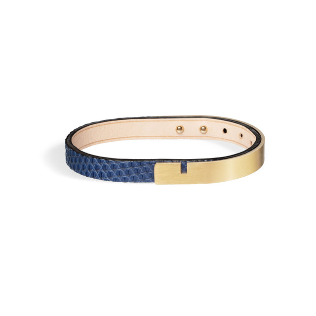 Blue men's iguana bracelet | U-TURN